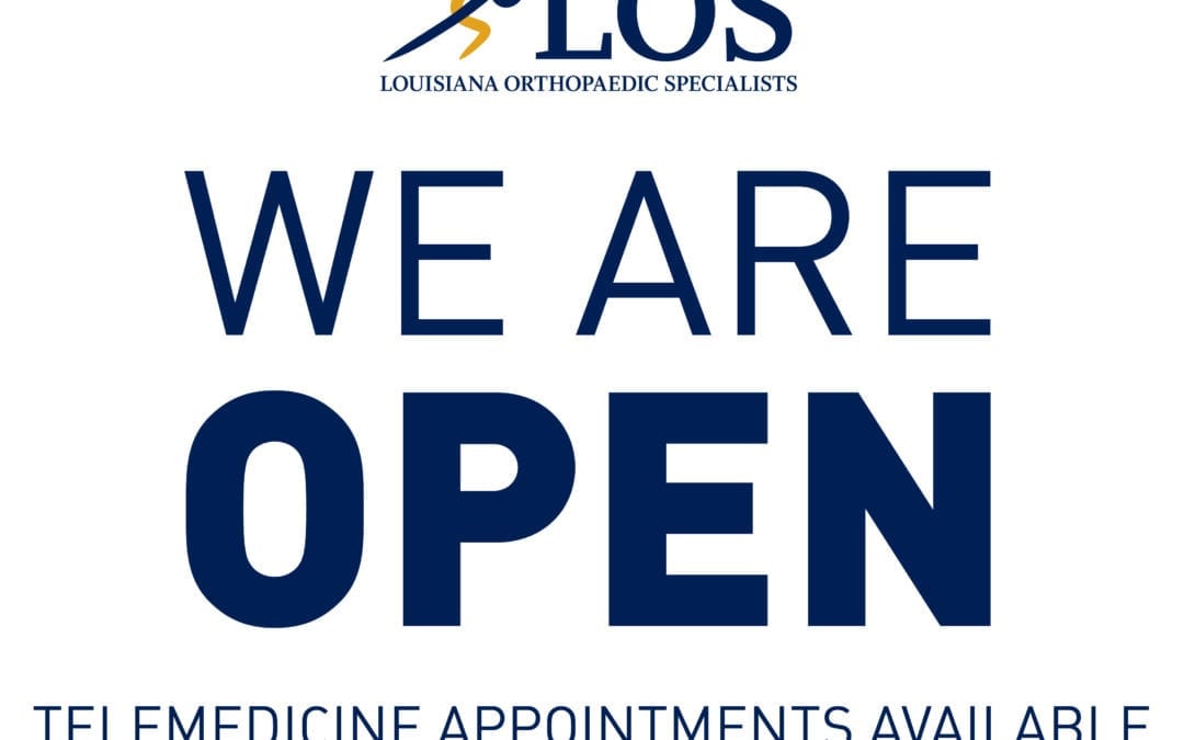 WE ARE OPEN